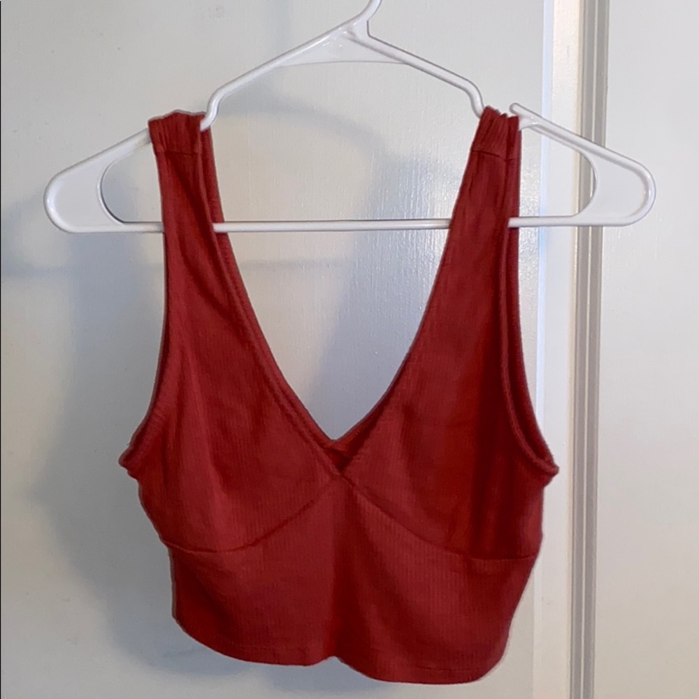 Burnt Orange Crop Top